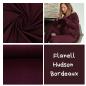Preview: Beliebter Flanell Hudson, meliert, bordeaux